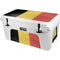 Belgium Flag Distressed YETI Tundra 65 Hard Cooler Skin